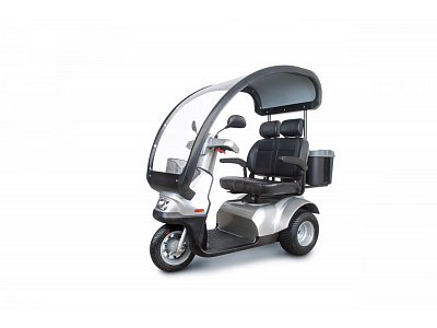 Trojkolesový elektrický skúter Afikim S3 - verzia pre dvoch - nový